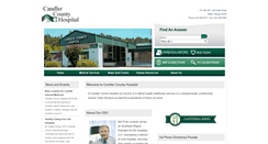 Desktop Screenshot of candlercountyhospital.com